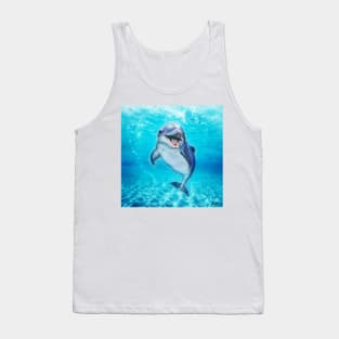 Smiling dolphin Tank Top